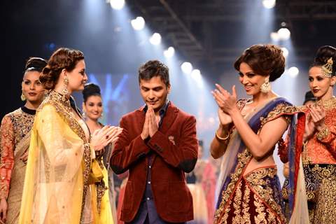 Vikram Phadnis' show at the Lakme Fashion Week Winter/ Festive 2014 Day 6