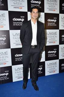 Dino Morea at the Lakme Fashion Week Winter/ Festive 2014 Day 6