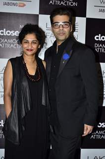 Gauri Shinde and Karan Johar were at the Lakme Fashion Week Winter/ Festive 2014 Day 6