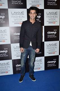 Karan Wahi at Lakme Fashion Week Winter/ Festive 2014 Day 6