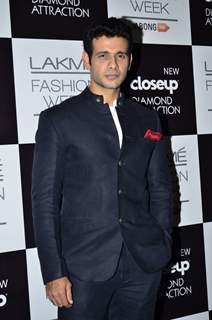 Viraf Phiroz Patel was seen at the Lakme Fashion Week Winter/ Festive 2014 Day 6