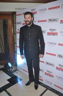 Aditya Pancholi poses for the media at Mandate Model Hunt 2014