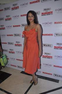 Bhairavi Goswami poses for the media at Mandate Model Hunt 2014