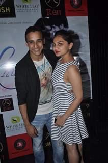 Rohit Reddy with a friend at the Album Launch of Khushnuma