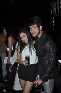 Shilpa Anand poses with Suyyash Rai at the Album Launch of Khushnuma