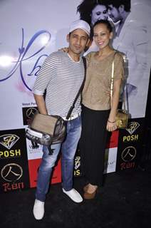 Harmeet Singh with wife Sunaina at the Album Launch of Khushnuma