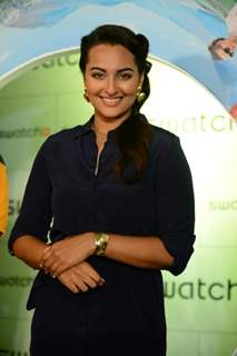 Sonakshi Sinha was at the Launch of Swatch AW'14 Collection