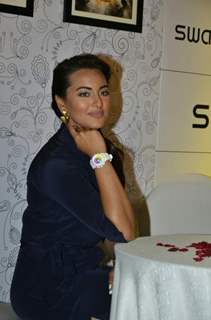 Sonakshi Sinha was seen at the Launch of Swatch AW'14 Collection