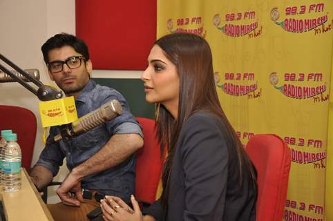 Promotions of Khoobsurat on 98.3 Radio Mirchi