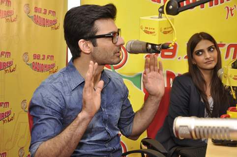 Fawad Khan speaks on air about Khoobsurat on 98.3 Radio Mirchi