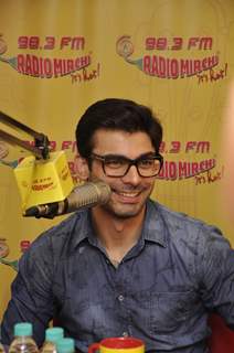 Fawad Khan at the Promotions of Khoobsurat on 98.3 Radio Mirchi