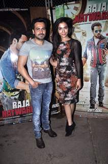 Emraan Hashmi and Humaima Malick at the Special Screening of Raja Natwarlal