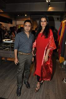 Sona Mohapatra and Ram Sampat at Kallol Dutta's Collection Preview