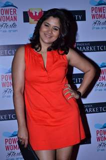 Narayani Shastri poses for the camera at Power Women Fiesta