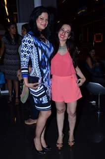 Arzoo Govitrikar poses with a friend at Power Women Fiesta