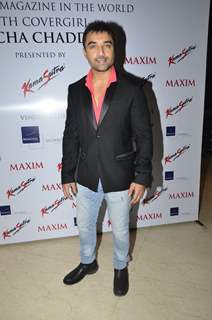 Ajaz Khan at the Launch of Maxim Issue