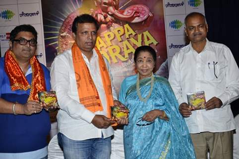 Asha Bhosle at the Album Launch Of 'Bappa Moriya'