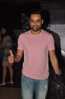 Abhay Deol poses for the media at the Premier of 'Step Up All In'