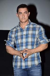 Aamir Khan poses for the media at the Launch of Satyamev Jayate Season 3