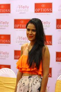 Nia Sharma snapped at Option's Mall before the Telly Calender shoot in Jordan