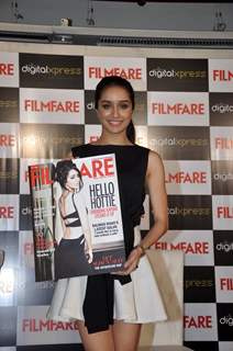 Shraddha Kapoor with the Latest Filmfare Issue