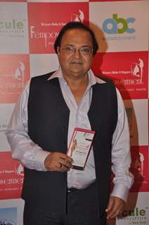 Rakesh Bedi poses for the camera at Fempowerment Awards 2014