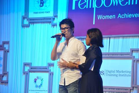 Meiyang Chang interacts with the audience at Fempowerment Awards 2014