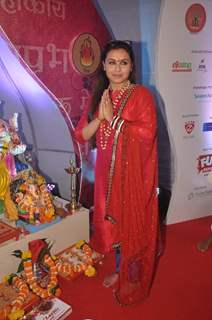 Rani Mukherjee poses beautifully for the camera on Ganesh Chaturthi