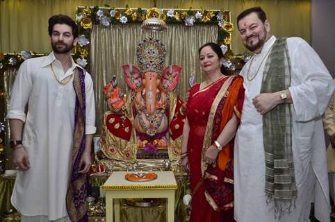 Neil Nitin Mukesh Celebrates Ganesh Chaturthi