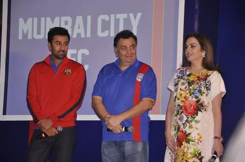 Ranbir Kapoor's Soccer Team Logo Launch