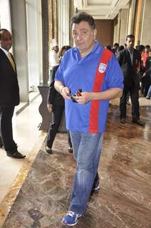 Rishi Kapoor at Ranbir Kapoor's Soccer Team Logo Launch