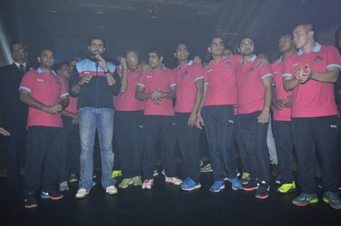 Abhishek Bachchan snapped at the Bash for Pro Kabbadi League by Mahindras