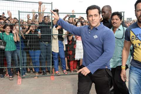 Salman Khan at the Music Launch of Dr. Cabbie in Canada