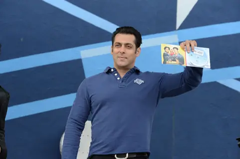 Salman Khan at the Music Launch of Dr. Cabbie in Canada