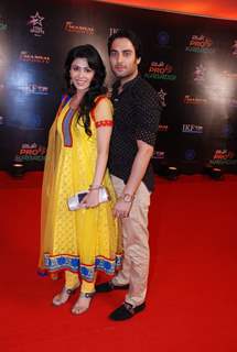 Sheetal Dabholkar with Ankit Modgil at the Grand Finale of Pro Kabbadi League