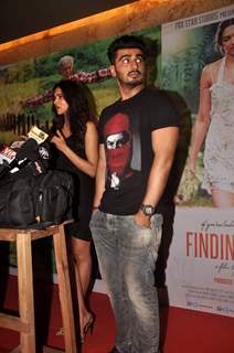 Deepika Padukone addresses the media at the Special Screening of Finding Fanny