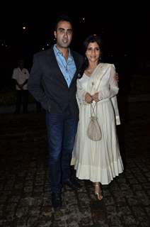 Ranvir Shorey and Konkona Sen Sharma at Nikitan Dheer and Kratika Sengar's Wedding Reception