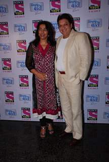 Shashi Ranjan and Anu Ranjan pose for the media at the Sun Down Party of Sony Pal's Simply Baatein