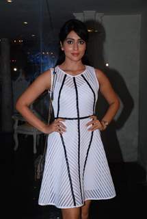 Shreya Saran poses for the media at the Sun Down Party of Sony Pal's Simply Baatein