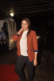 Huma Qureshi poses for the media at the Screening of Finding Fanny