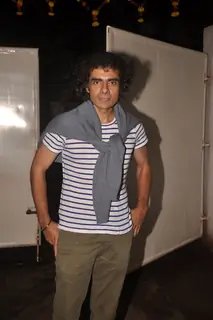 Imtiaz Ali poses for the media at the Screening of Finding Fanny