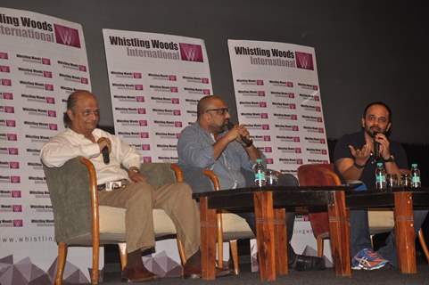 Rohit Shetty snapped giving Masterclass at Whistling Woods