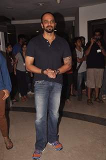 Rohit Shetty poses for the media at Whistling Woods