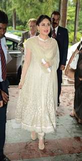 Kareena Kapoor arreives at the Launch of Child-friendly Schools and Systems by UNICEF