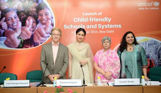Kareena Kapoor at the Launch of Child-friendly Schools and Systems by UNICEF