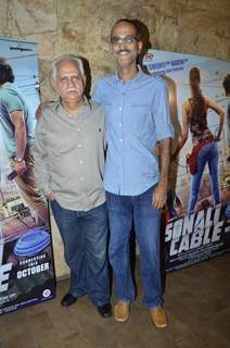 Ramesh Sippy and Rohan Sippy at the Trailer Launch of Sonali Cable