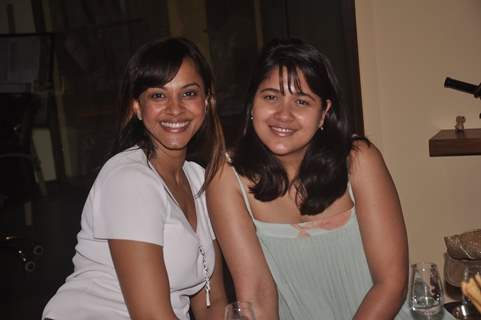 Manasi Scott and Narayani Shastri at the Launch of Fine Wines N More