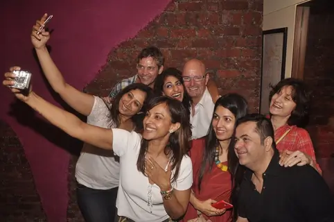 Selfie time at the Launch of Fine Wines N More