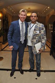 Brett Lee at the Launch of UnIndian Movie