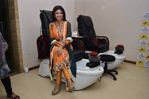 Shilpa Shetty snapped at the Promotion of Iosis Medi Spa